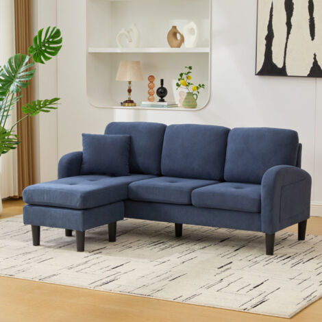 Couchant moderne pour 3 personnes, avec espace de rangement. Un design élégant et fonctionnel. (1/5)