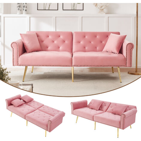 Canapé moderne pour 4 personnes, avec des chaises longues. Confort optimal et design élégant. Beige. (1/5)