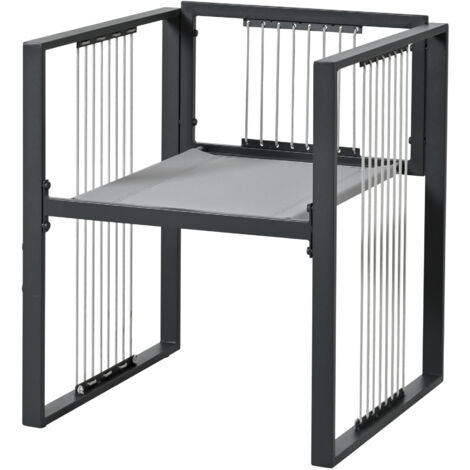 Set de table et de chaises en 7 pièces, conçu pour l’intérieur des lieux, destiné à accueillir 6 personnes. La table est faite de verre durci. Idéal pour prendre ses repas dans la cour ou sur la terra (1/5)
