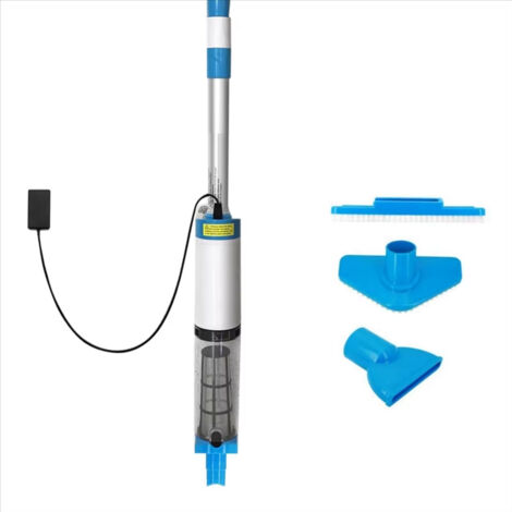 Aspirateur de piscine rechargeable — Nettoyeur de piscine portable sans fil, conçu pour les spas et les petites piscines (prise américaine) (1/5)