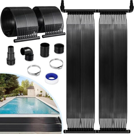Couverture chauffante pour piscine , chauffage enroulable pour piscine, capteur solaire, système de chauffage pour piscine (600 x 75 cm) (1/5)