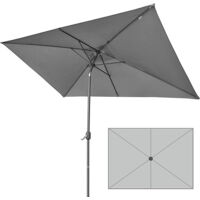 Replacement canopy for 2x3m rectangular patio umbrella, canopy fabric only, replacement canopy for table umbrella