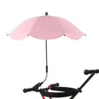 Fuleadture Parasol de chaise avec pince, pare-soleil pour fauteuil roulant de vélo avec support à clip sur chaises de plage fauteuils roulants chaise non incluse