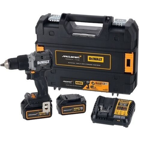 Dewalt – Perceuse-visseuse sans fil 18V DCD85MP2T – 2 batteries 5.0Ah – Moteur sans balais 90Nm – Idéale pour perçage bois et métal - DCD85MP2T-QW (1/5)