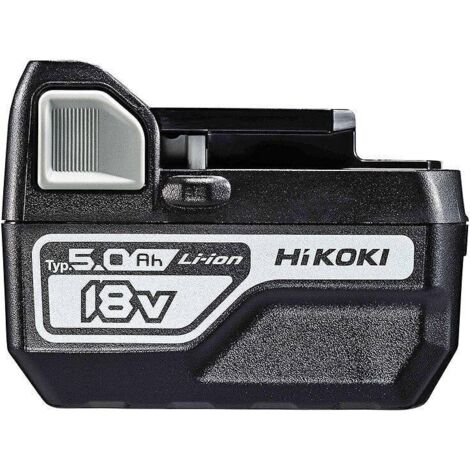 Hikoki – Batterie compacte 18V 5Ah – Li-Ion – 15% plus légère que BSL1850 – Temps de charge 25 min – Compatible avec chargeurs UC18YFSL/UC18YSL3/UC36YSL (1/5)