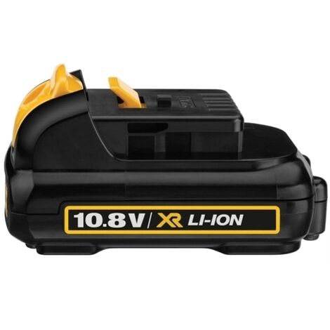 Batterie XR 12V 2Ah Li-Ion – Technologie Li-ion phosphate – Compatible outils DEWALT 10,8V et 12V – Design léger 200g