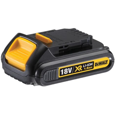 Batterie originale 18V 1,5Ah li-ion – Compatible avec outils DEWALT – Remplace la DCB185 – Rechargeable avec chargeurs DCB105 DCB107 DCB112 DCB113 DCB115 (1/4)