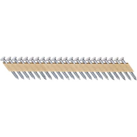 Clou d'ancrage DEWALT DNM 40 mm 33 degrés tige annulaire Galvanisé 2000 pièces