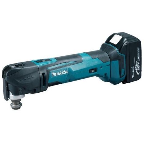 Makita DTM51RFJX1 - Cutter de ponceuse multifonction (18 V, 3 Ah, lithium-ion, accessoires inclus) (1/3)