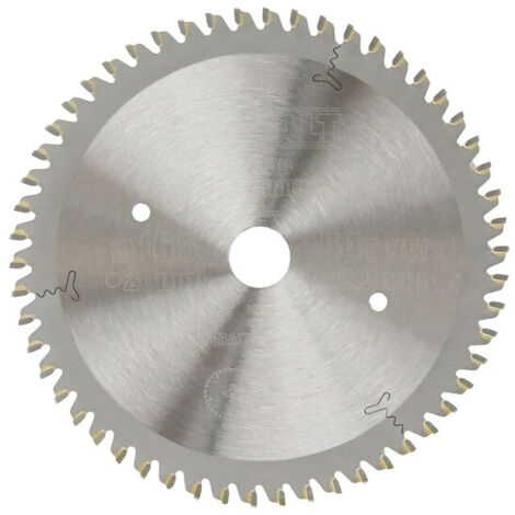 Lame scie circulaire plongeante 165x20 mm 54 Dents Extrême workshop DEWALT - DT1088