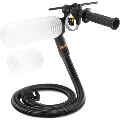 Dewalt – Système d'extraction de poussière pour perforateurs SDS Plus – Tuyau 1000mm – Aspiration 32mm – Installation rapide sans outils