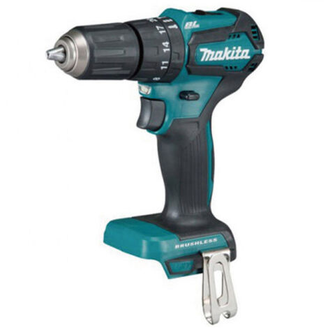 Makita – Perceuse à percussion sans fil 18V – Moteur sans balais – Technologie XPT pour conditions difficiles – Couple 40Nm – Poids 1,3kg - DHP483Z (1/10)