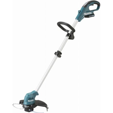 Makita – Coupe-bordure à batterie 12V avec 2 batteries 2.0Ah – Tension 10,8V – Tube télescopique ajustable – UR100DWAE - ION 2 AH