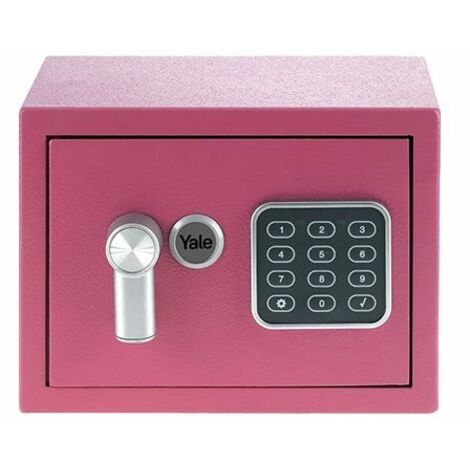 YALE YSV/170/DB2/P COFFRE-FORT DE SÃ©CURITÃ© GAMME BASIQUE ROSE 170 X 230 X 170 MM PETIT