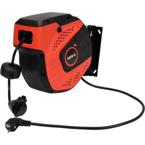 RALLONGE ÉLECTRIQUE AUTOMATIQUE SUR ENROULEUR, 10 M - YT-81220 (1/3)