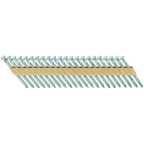 Clou d'ancrage DNM DEWALT 60 mm 33 degrés tige annulaire Galvanisé 2000 pièces