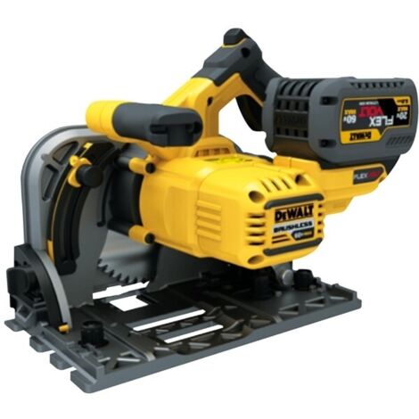 Dewalt – Scie plongeante 54V XR Flexvolt – 2 batteries 6Ah – Moteur Brushless – Profondeur de coupe 59mm – Pour bois dur et teck (1/10)