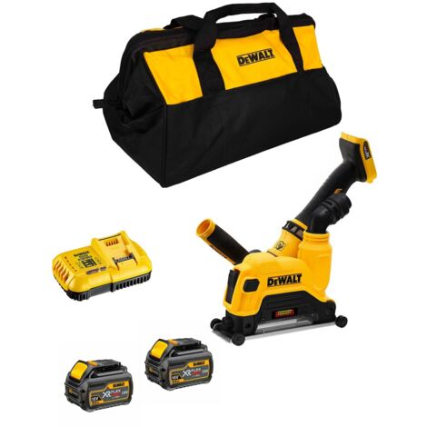 Dewalt – Meuleuse mur chasseur 18V – 2 batteries 6.0Ah – Moteur Brushless pour matériaux durs – Découpe précise et rapide - DCG4610T2-QW (1/5)