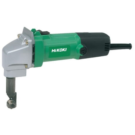 Hikoki – Grignoteuse filaire 400W – Découpe de tôles jusqu'à 2,3 mm – Vitesse de coupe 1,8 m/min – Ergonomique et maniable - CN16SAUAZ