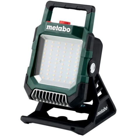 Metabo – Projecteur de chantier sans fil 4000 lm – Tête rotative 270° – Aimants intégrés pour fixation – IP54 – 601505850