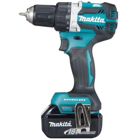 Makita Outillage - Perceuse-visseuse sans fil 18 V, 2 batteries 3,0 Ah, chargeur DDF484RFJ (1/5)