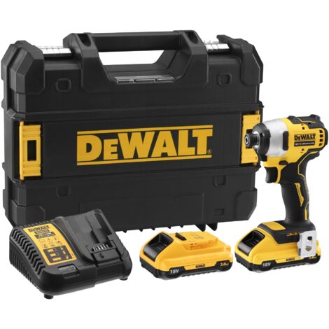 Visseuse à percussion 1/4'' DeWALT DCF809L2T, 3Ah Type C - Prise européenne ( Prix pour 1 ) (1/4)