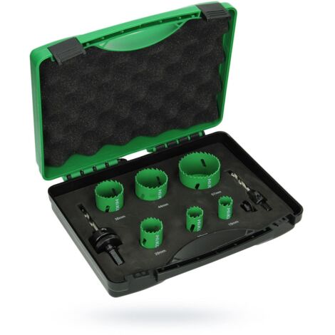 Jeu de forets à trou bimetal 9 pièces 19-57mm HiKOKI 752171 (1/3)