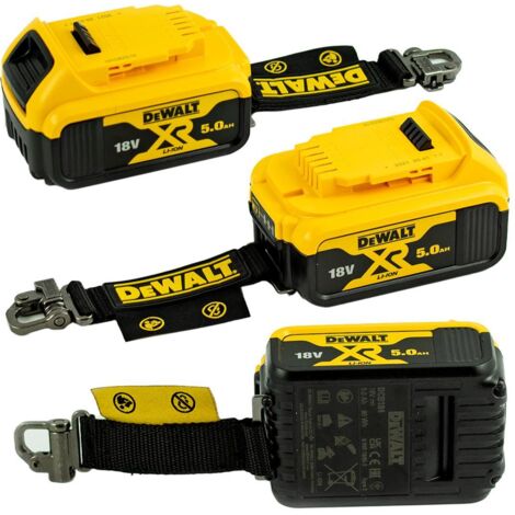 Accumulateur 18V XR 5Ah avec poignée DeWalt DCB184LR (1/4)
