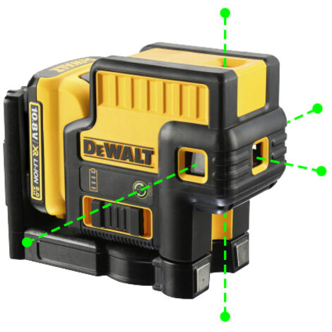 Niveau laser DeWALT DCE085D1G 10,8V vert (1/4)