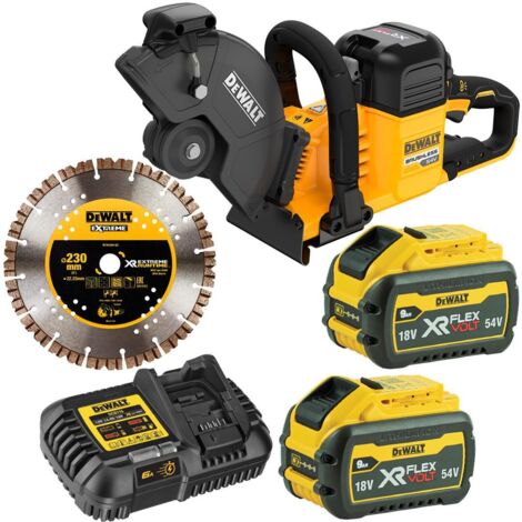 Scie à béton en acier 230 mm DeWALT DCS691X2