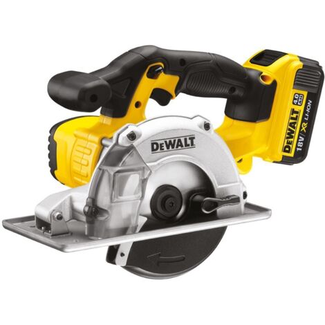DeWALT DCS373M2 Scie circulaire métal s. fil Ø 140 mm 18V 4.0Ah 2 accus coffret