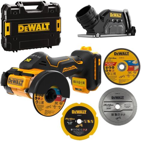 Meuleuse d'angle compacte 76 mm DeWALT DCS438NT