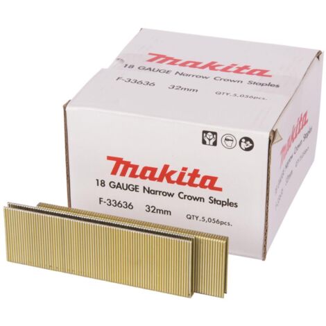 Agrafes 5,7x32mm 18Ga pour AT450H Makita F-33636 (1/2)