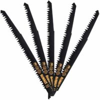 Lames de scie droites Dewalt DT2352-QZ HCS 230 mm, 5 pièces pour bois