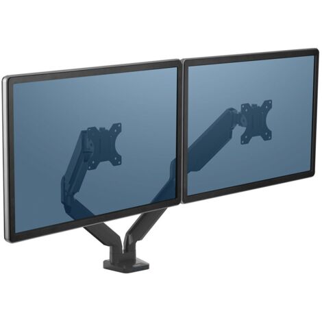 Fellowes Platinum Series Doppel Monitorarm schwarz Halterungen - Monitor (1/5)
