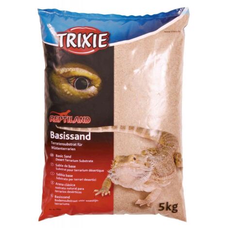 Sable de base pour terrariums désertiques - 5 kg, jaune