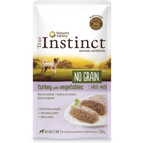 Pâté de dinde miniature Nature's Variety Original - Aliment humide complet pour chiens miniatures - Sans céréales - 150 g