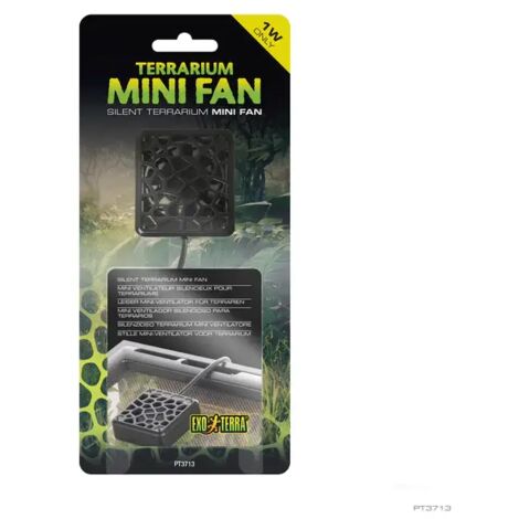 Exo Terra Terrarium Mini Fan - Mini Ventilador para Terrario - 11 W