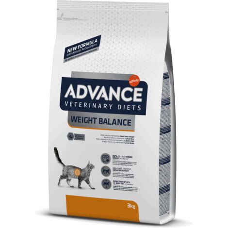 Alimentation vétérinaire avancée pour chats - Équilibre pondéral - Aliment pour chats en surpoids (1/3)