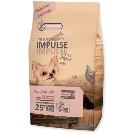 Croquettes pour chiens Natural Impulse Mini Poulet - Croquettes pour chiens au mini poulet