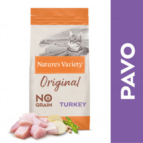 Nature's Variety No Grain Sterilized Pavo para Gatos - Comida para Gato Adulto Esterilizado