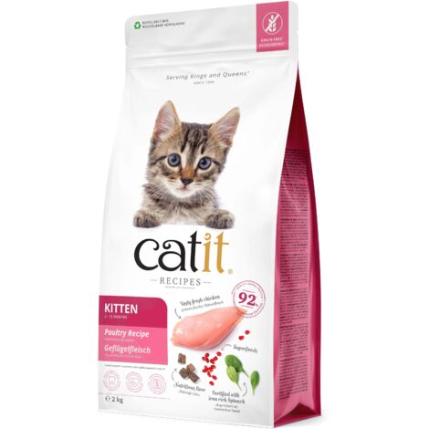Pienso para gatito junior Catit Recipes - Receta de Aves para KITTEN