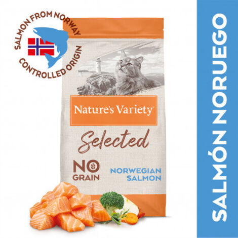 Nature's Variety No Grain Adult Salmon - Comida para Gatos Adultos de Salmon