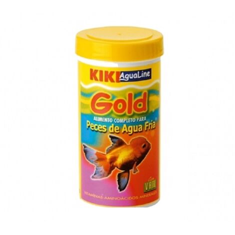Kiki Gold Agua Fría - Escamas Flotantes para Peces de Agua Fría