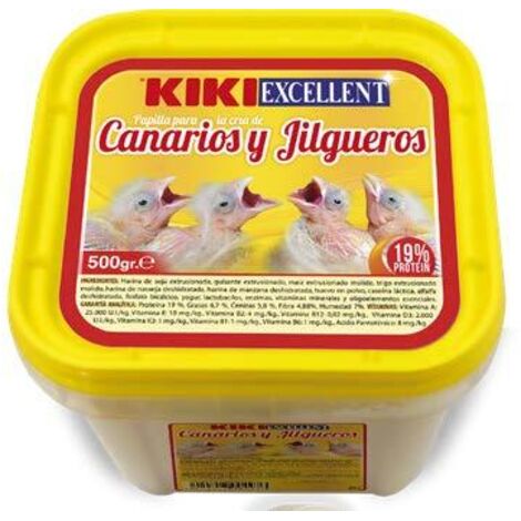 Kiki Papilla de Cría para Canarios y Jilgueros