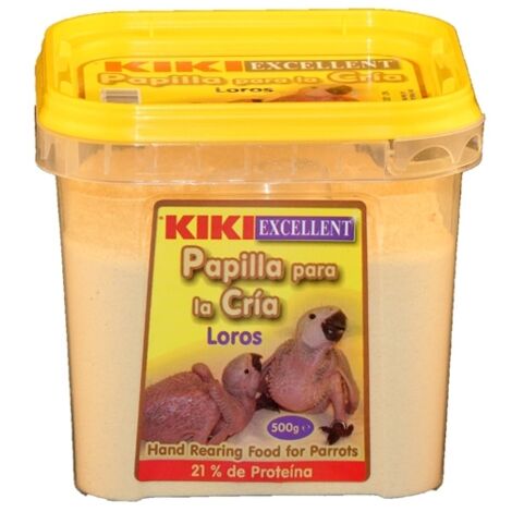 Kiki Papilla de Cría para Loros y Cotorras