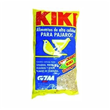 Kiki Alpiste - Alpiste 100% Natural para Canarios, Periquitos, Jilgueros y Otros Pajaros de Compañía