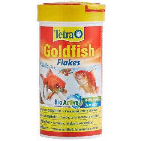 TETRA GOLDFISH alimento completo en copos para carpines dorados -