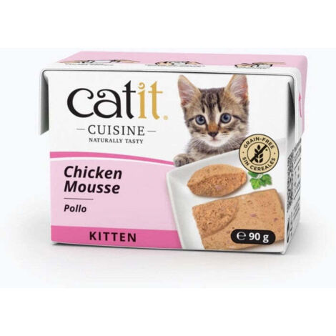 Mousse de Pollo para Gatito Junior Catit Cuisine Kitten (1/5)