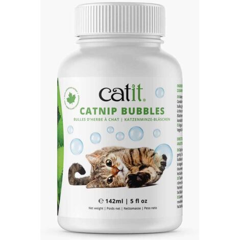 Catnip en Burbujas para gatos Catit